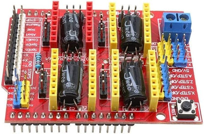 WWZMDiB CNC Shield V3 Engraving Machine Expansion Board A4988 Driver Expansion Board for Arduino 3D Printer CNC A4988