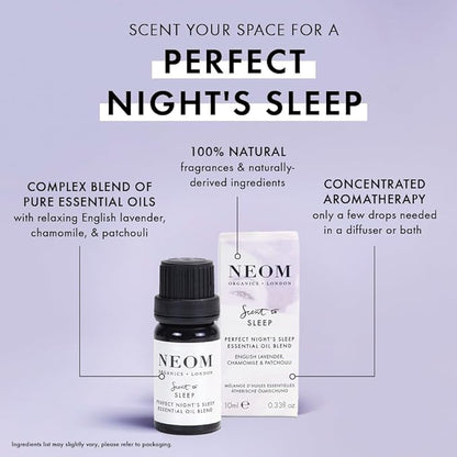 NEOM- Essential Oil Blend, 10ml (Lavender, Basil & Jasmine)