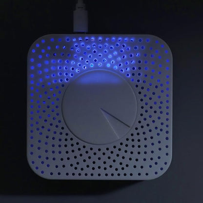 SUNGOOYUE WiFi APP Control, Air Quality Detector for HCHO, VOC, Temperature, Humidity, PM2.5 - Automatic Control for - Versatile ABS Material