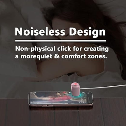 Annrybor Screen Auto Clicker For Phone:3 Speed Physical Tapper, Simulated Finger Continuous Click, Compatible With Android And IOS, Suitable For Tik Tok Live, Lightning Deal, Reward Tasks (PINK)