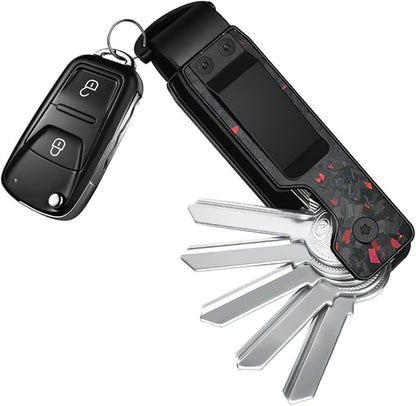 Keychain Key Holder Keychain Tile For Men/Women Key Finder Ring/Organizer for Car Keys Keyring Accessories 2-5 Keys