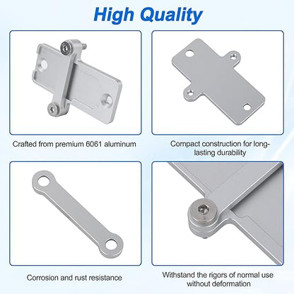 Billet Flex Fuel Sensor Mount for GM Flex Fuel Sensor Bracket 13577429 57824279 E85 Sensors Aluminum Mount with Screws