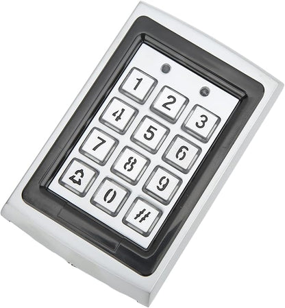 Door Access Control Machine Keyless Entry Pad Metal Shell , Smart RFID Reader Wired Garage Door Keypad Access Control System - Impact , Large Capacity, Ideal