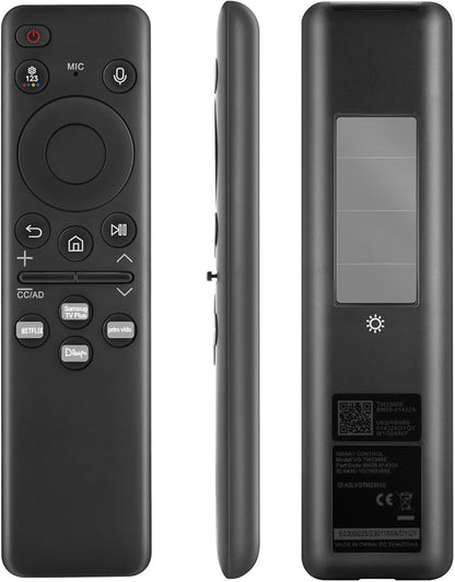 Replacement for Samsung BN59-01432A Solar Remote Control Compatible with Neo QLED 8K HDR Smart TVs