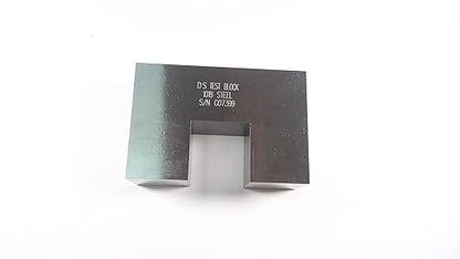 AWS-DS Sensitivity Distance Calibration Block UT Block 1018 Steel with Certificate