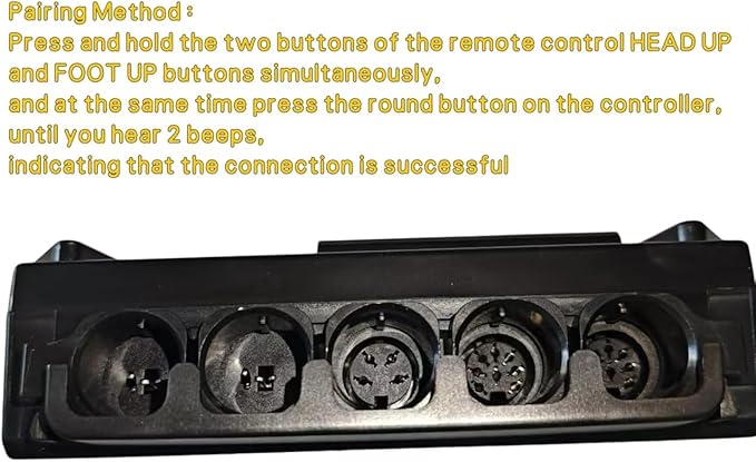 Adjustable Bed Remote for Richmat HJH55 and HJC18 Control Box for Adjustable Bed Replacement Parts