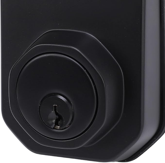 Smart Deadbolt Door Lock with Digital Electronic Keypad, Alloy Construction, 2 Keys - Auto Locking, Virtual Password Security, Suitable for Home Apartment Villa