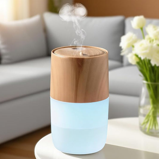 Essential Oil Diffuser, 300ml Ultrasonic Humidifier with 7 Colors, Jellyfish Mist Mode, Quiet Aromatherapy Humidifier, Waterless Auto Off Diffuser Decorative Gift for Home, Office, Yoga