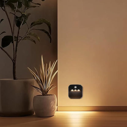 Led Night Light with Motion Detector 2 Pack, Cabinet Light Dimmable with Timer Function, Staircase Lighting 3 Color Temperature 3000/4500/6000K, Hallway Light Rechargeable 600mAh for Children's Room