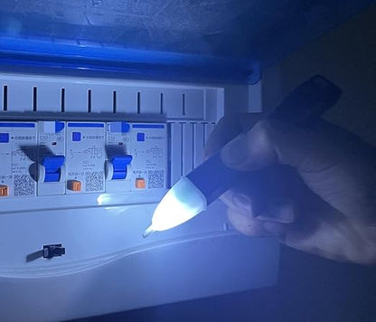 Non-Contact Voltage Tester Tools,LED Flashlight,Buzzer Alarm,AC Voltage Detector Pen,Test Range 60V - 1000V for Live/Null Wire Judgment