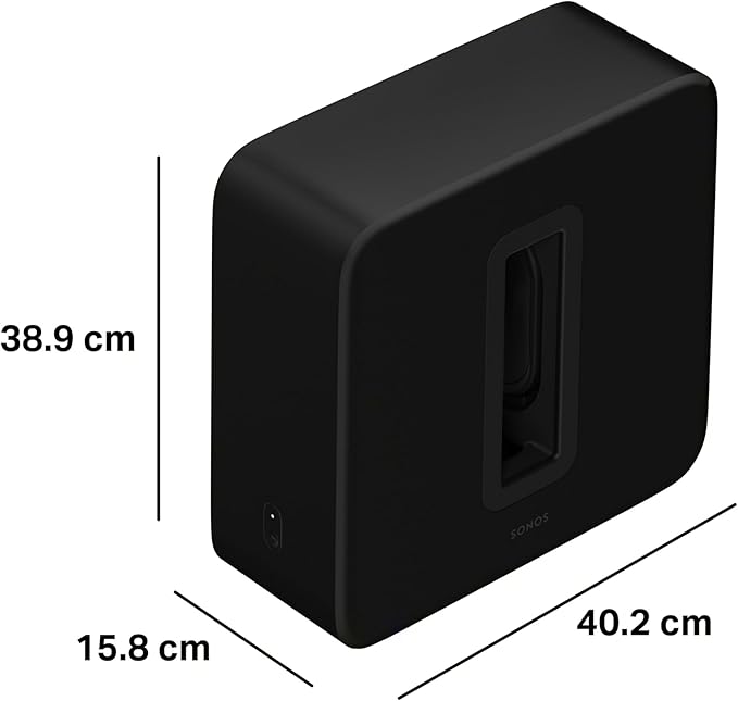 Sonos Sub 4 - Wireless Subwoofer - Black