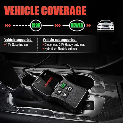 Launch OBD2 Scanner CR319 Check Engine Code Reader with Full OBD2 Functions