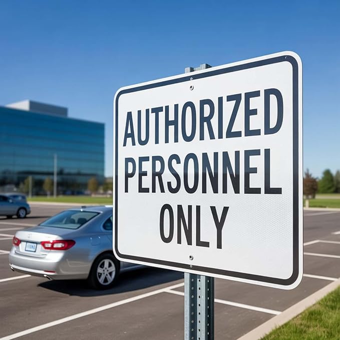 Custom Signs Outdoor Metal, Personalized Metal Sign, 28"x 28" Rust Free Aluminum, Reflective Option, Waterproof, Durable Ink