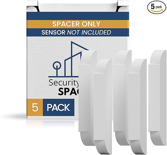 Ring Alarm Magnet Riser | 5 Pack Set with 3M Adhesive - Easy Mount to Any Doorway, Window, and Entryway | Ring Sensor/Magnet Not Included (1/4 inch)