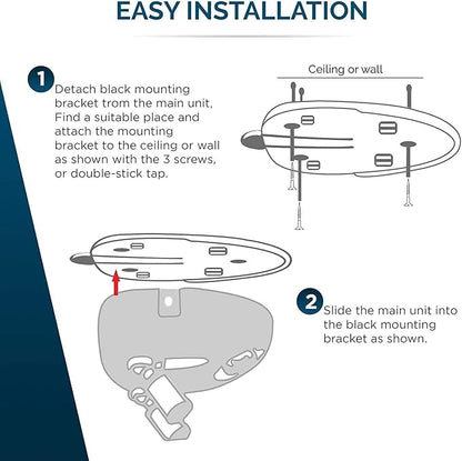 ZONETECH (Garage Parking Laser Guide, 8-Pack)