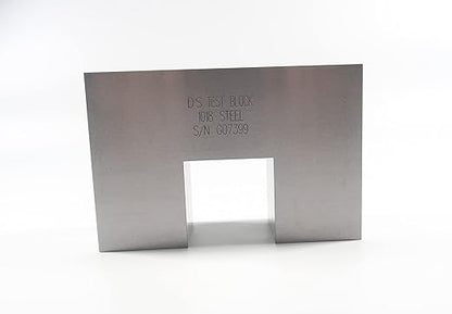 AWS-DS Sensitivity Distance Calibration Block UT Block 1018 Steel with Certificate