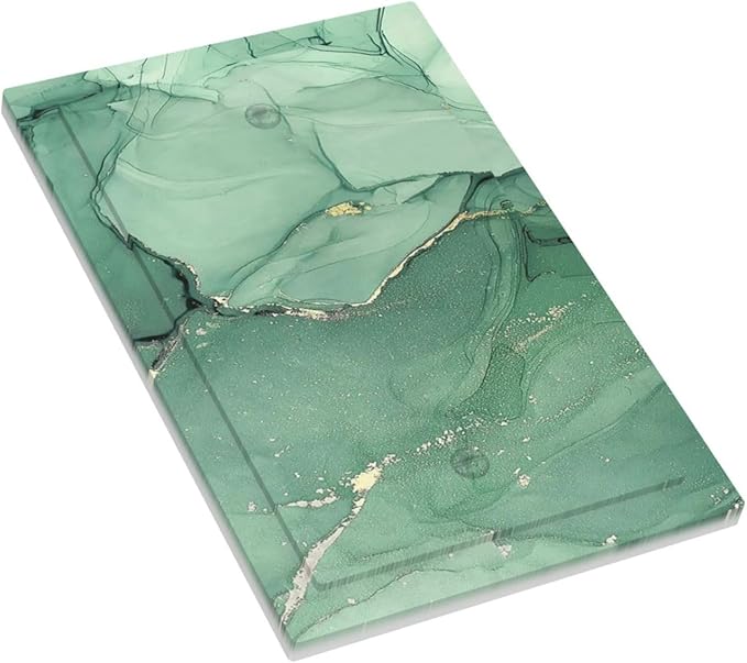 Light Switch Cover Plate Simple Green Marble 1 Gang No Device Blank Electrical Wall Plates Faceplate Decorative Switch Plate for living Room Office Decor