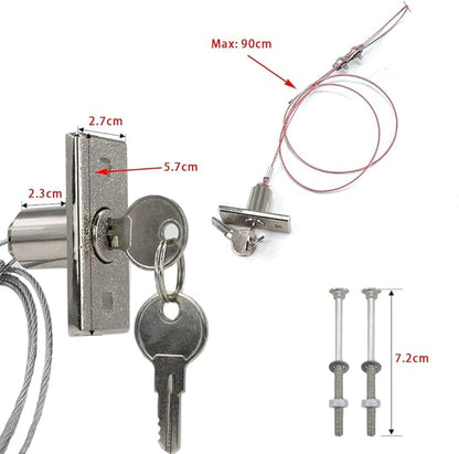 Universal Garage Door Opener Emergency Garage Door Disconnect Release Lock Kit-2pack