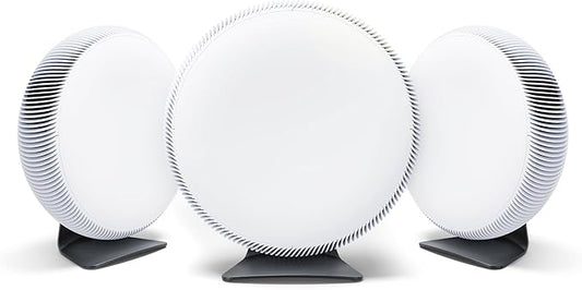 IQAir Atem X - 3Pack - Smart Air Purifier for Large Rooms up to 4950 sq. ft., WiFi App Control, HyperHEPA Filters Viruses, Bacteria, Allergies, Asthma, Mold, Pets, Dust, Odor; Made in Germany