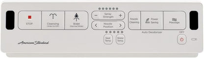 American Standard 8012A80GRC-020 Advanced Clean AC 2.0 SpaLet Bidet Seat with Remote Control Operation, White