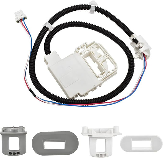 290D3070P002 Washer Lid Lock Switch Washing Machine Lock Assembly Compatible with Ge Washer ETW485ASW0WB GTW325ASW0WW GTW385ASW0WS GTW485ASW0WB