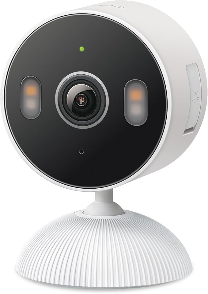 Tapo 2K 3MP Indoor/Outdoor Security Camera - Free Person/Motion/Cry Detection, Color Night Vision, IP65 Weatherproof, SD/Cloud Storage, Works w/Alexa & Google Assistant HybridCam