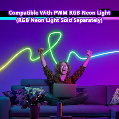 BTF-LIGHTING 5050SMD FCOB COB RGB RF Remote RC03RFB &3PCS C03RF LED Tuya LED Controller Kit 4 Zones RF 2.4GHz Wireless Remote Group Control PWM RGB (+ R G B) 4pin LED Strip DC5V DC12V DC24V
