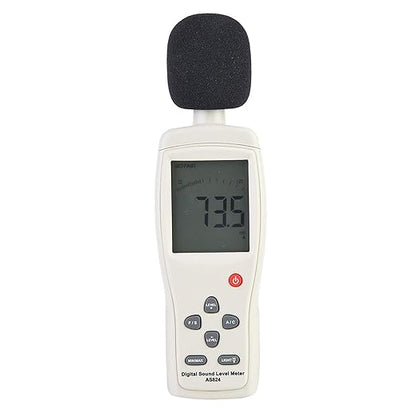 KIMISS Smart Sensor As824 Digital Sound Level Meter Intated Noise Measurement Tester with A C Weigng 30 130Dba Range