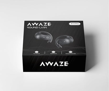 Awaze X15 (PRO AI Edition) Wireless Bluetooth Earbuds - Premium Quality Wireless Earphones with Bluetooth Technology for Ultimate Listening Experience