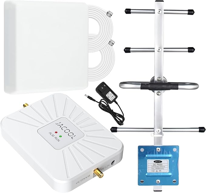 Verizon Cell Phone Signal Booster fro Home and Office | Boost 5G 4G LTE Data Band 13 for Verizon Carriers Up to 4000 Sq.ft | FCC Approved