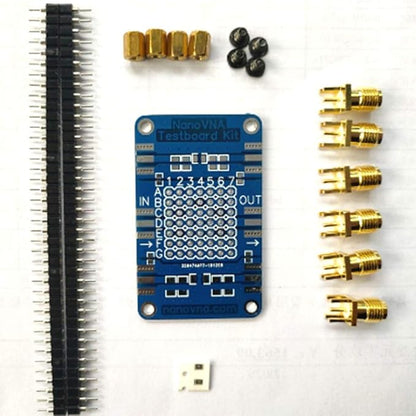 Precision NanoVNA Test Board Kit Analyzer Test Board VNA Demo Set Measurement DIP Parts Device Tool for Makita