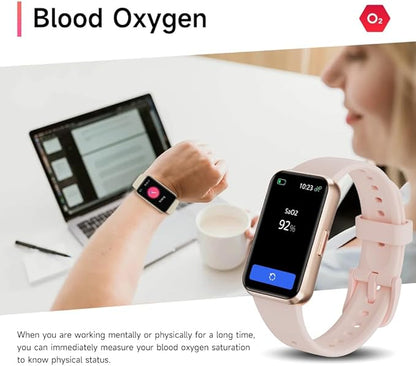 Fitness Trackers,Smart Band 24/7 Health Monitoring,Blood Oxygen Heart Rate Sleep Monitor,Calorie Pedometer Steps Counter Activity watchs/Notifications for iOS/Android