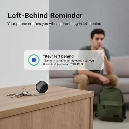 Car GPS Tracker Work with Find My (iOS Only) Mini Real Time Tracking Devices for Vehicles Hidden Magnetic Case Item Finder Global Coverage for Kids Dogs Truck No Monthly Fee or Subscription Waterproof