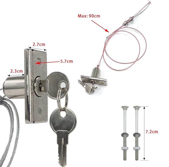 Universal Garage Door Opener Emergency Garage Door Disconnect Release Lock Kit