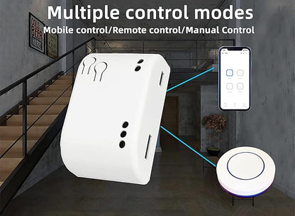 1 Channel Smart WiFi Relay Switching Module USB 5V/AC85V-250V, Supports Bluetooth Control, eWeLink App Remote Control, for Alexa Google Home
