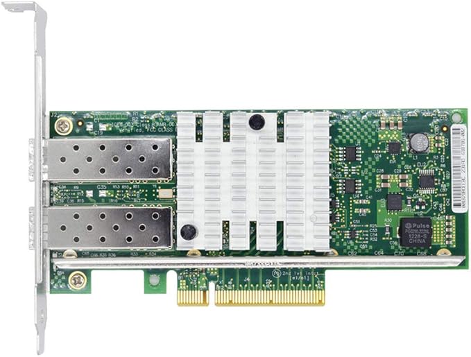 with Intel 82599 Chipset X520-DA2 10G PCI-E X8 Ethernet Server Adapter NIC with 2 SFP+ LR Module