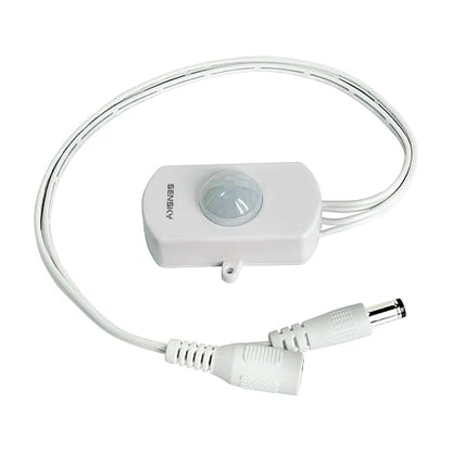 Sensky BS010W DC 12v to 30v PIR Motion Activated Sensor Switch DIY LED Lighting (Delay Time, Sensor Distance Adjustable)