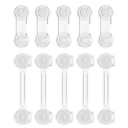 Child Proof Cabinet Latches - Child Proof Cabinet Safe With Safety Lock,Home Security No Drill For Small | For Kitchen Cabinet Drawer And Appliance