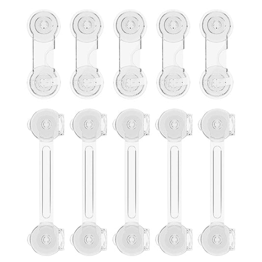 Child Proof Cabinet Latches - Child Proof Cabinet Safe With Safety Lock,Home Security No Drill For Small | For Kitchen Cabinet Drawer And Appliance