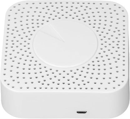 SUNGOOYUE WiFi APP Control, Air Quality Detector for HCHO, VOC, Temperature, Humidity, PM2.5 - Automatic Control for - Versatile ABS Material