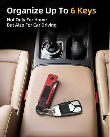 Keychain Key Holder Keychain Tile For Men/Women Key Finder Ring/Organizer for Car Keys Keyring Accessories 2-5 Keys