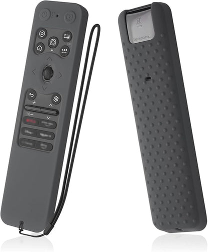 Silicone Case for LG MR25GA Remote Cover Compatible with 2025 LG OLED Smart TV C5 B5 G5 M5 Series Remote Protective Case Cover (Dark Grey)