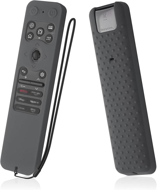 Silicone Case for LG MR25GA Remote Cover Compatible with 2025 LG OLED Smart TV C5 B5 G5 M5 Series Remote Protective Case Cover (Dark Grey)