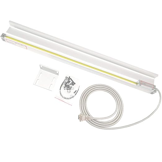 2/3 Axis Digital Readout and TTL Precision Linear Glass Scale DRO Encoder for Milling Lathe. Note:Display&Scales Sold Separately,Pls Select The Size Options! (300mm Travel Length Scale ONLY(12''))