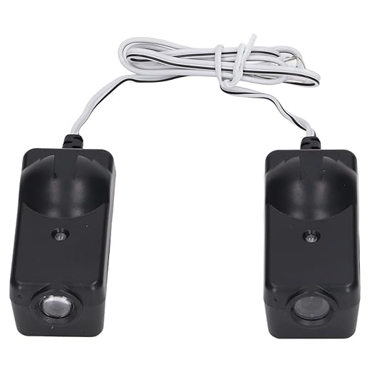 Garage Door ty Sensor Kit, Compatible with, Chamberlain, Sears, Raynor, ABS Construction, High ty with Infrared Technology