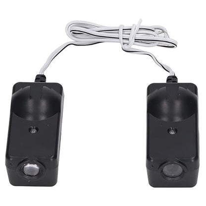 Garage Door ty Sensor Kit, Compatible with, Chamberlain, Sears, Raynor, ABS Construction, High ty with Infrared Technology