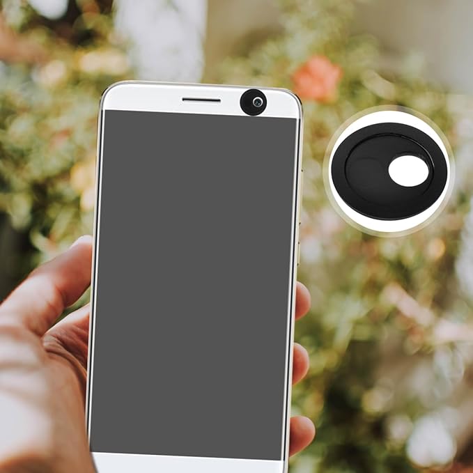 6Pcs Phone Camera Cover Laptop Camera Cover Slide Ultra Thin Privacy Lens Protectors Easy Installation for Webcam Protection Compatible with Various Phones Laptops Front Behind Hider Slider