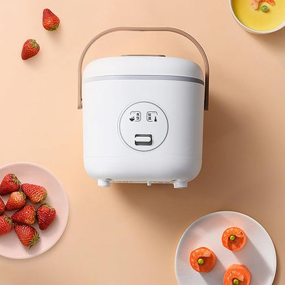 Rice Cooker, Ceramic Non-Stick Inner Pot, 1.2L Capacity, Suitable for 1-3 People, Multi-Function Household Small Portable Smart Cooker
