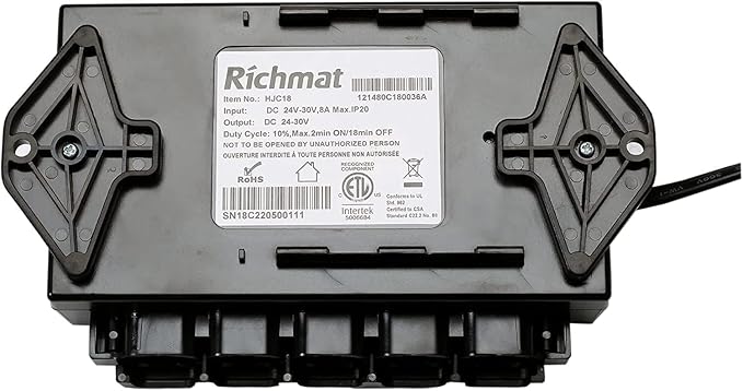 Richmat HJH55 Remote + HJC18 Control Box for Adjustable Bed Base Combo