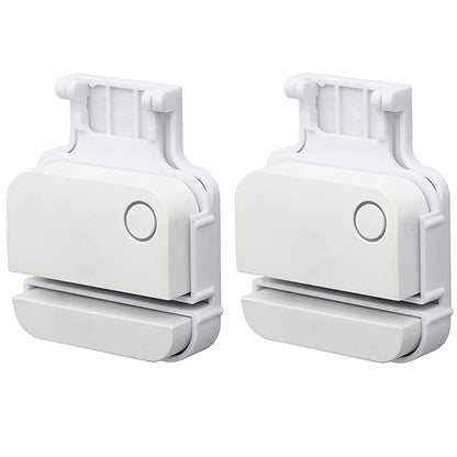Garage Door Bracket Compatible with R-ing Alarm Contact Sensors (2nd Gen) – Perfect Fit, Reliable Hold, Quick Setup (2 Pack)